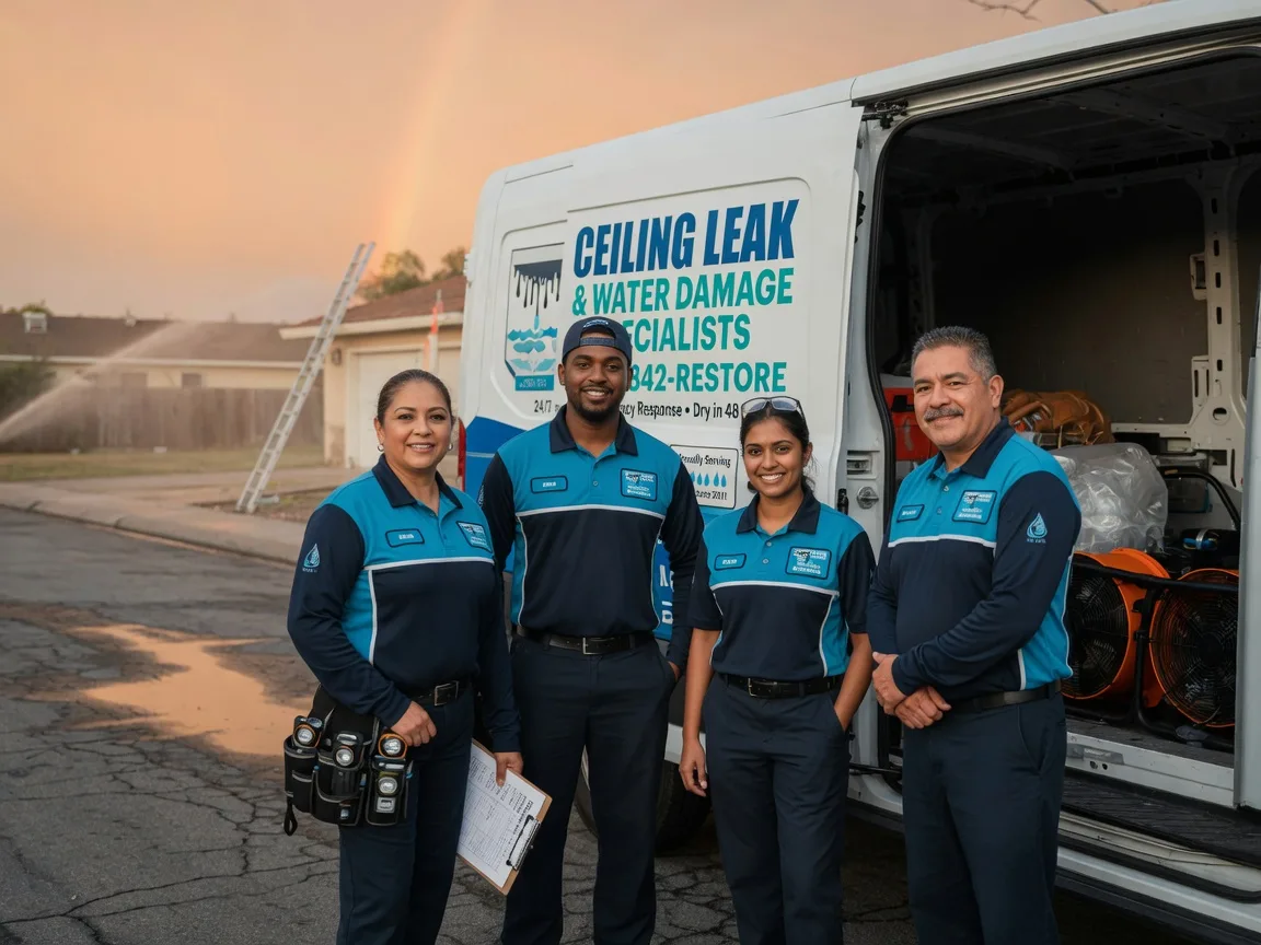 Ceiling Leak Cleanup company in Waterbury, NE